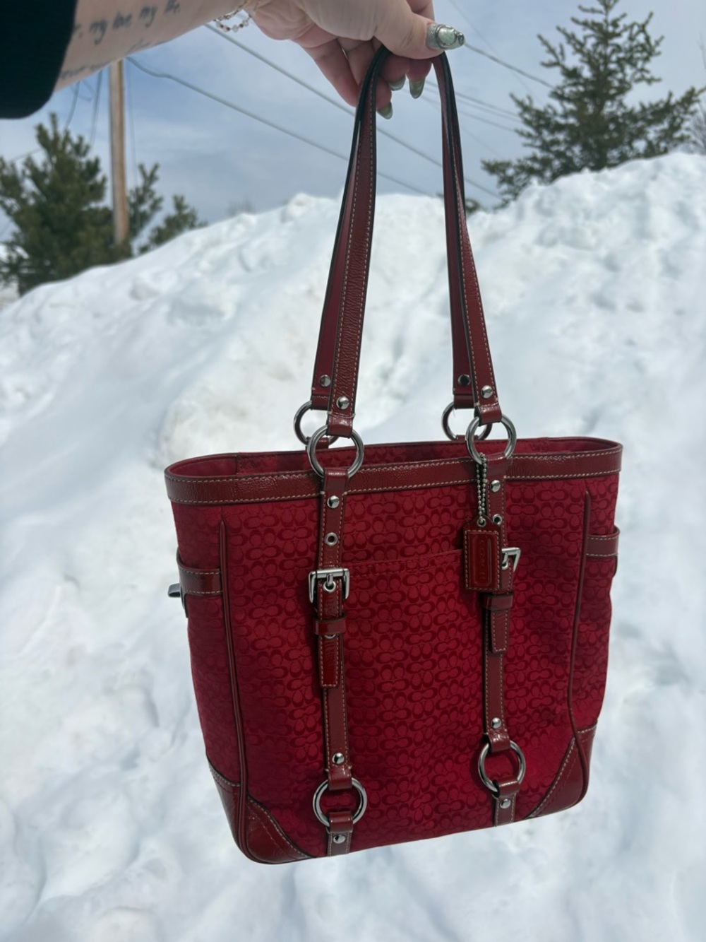 2008 Coach Signature Gallery Tote❤️